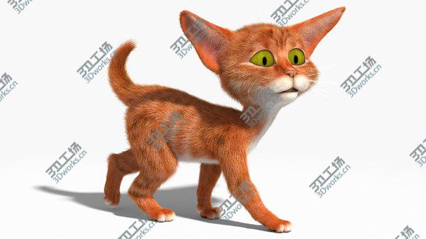 images/goods_img/20210312/Red cat (Rigged) 3D model/2.jpg